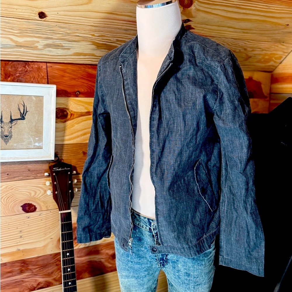 Five Four Linen Jacket Coat Men’s NWT M